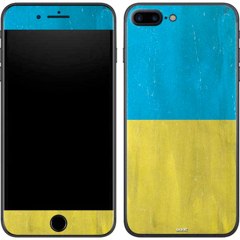 Ukraine Flag Distressed iPhone 8 Plus Skin